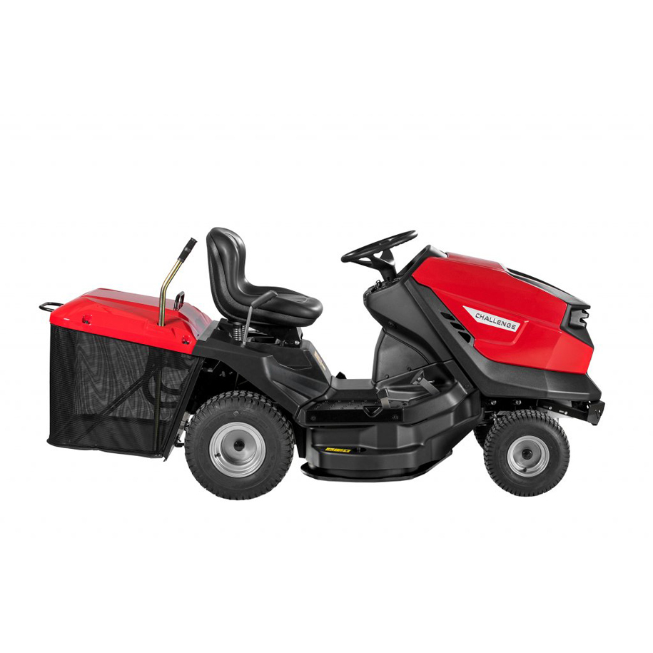 300 L grass box and twin blades for a wide cut