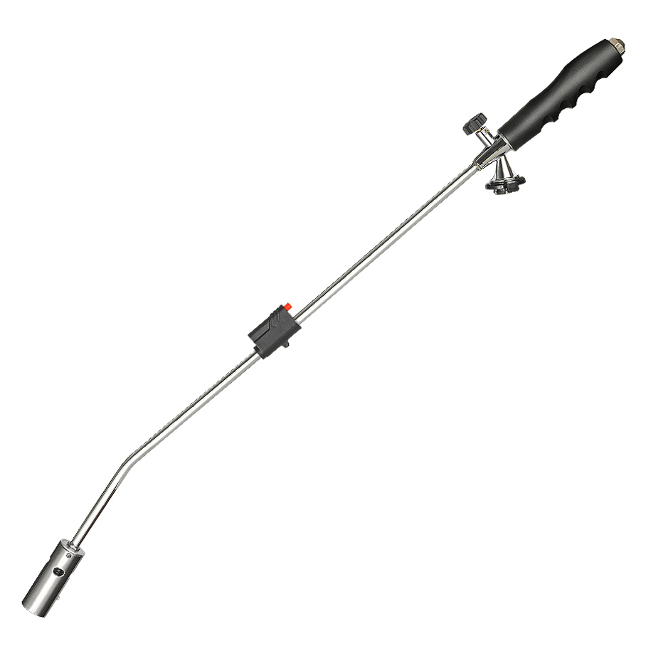 Газова горелка за плевели PREMIUM-HD 48231, байонетна, пиезо запалване, Ф28 mm, 2800 W