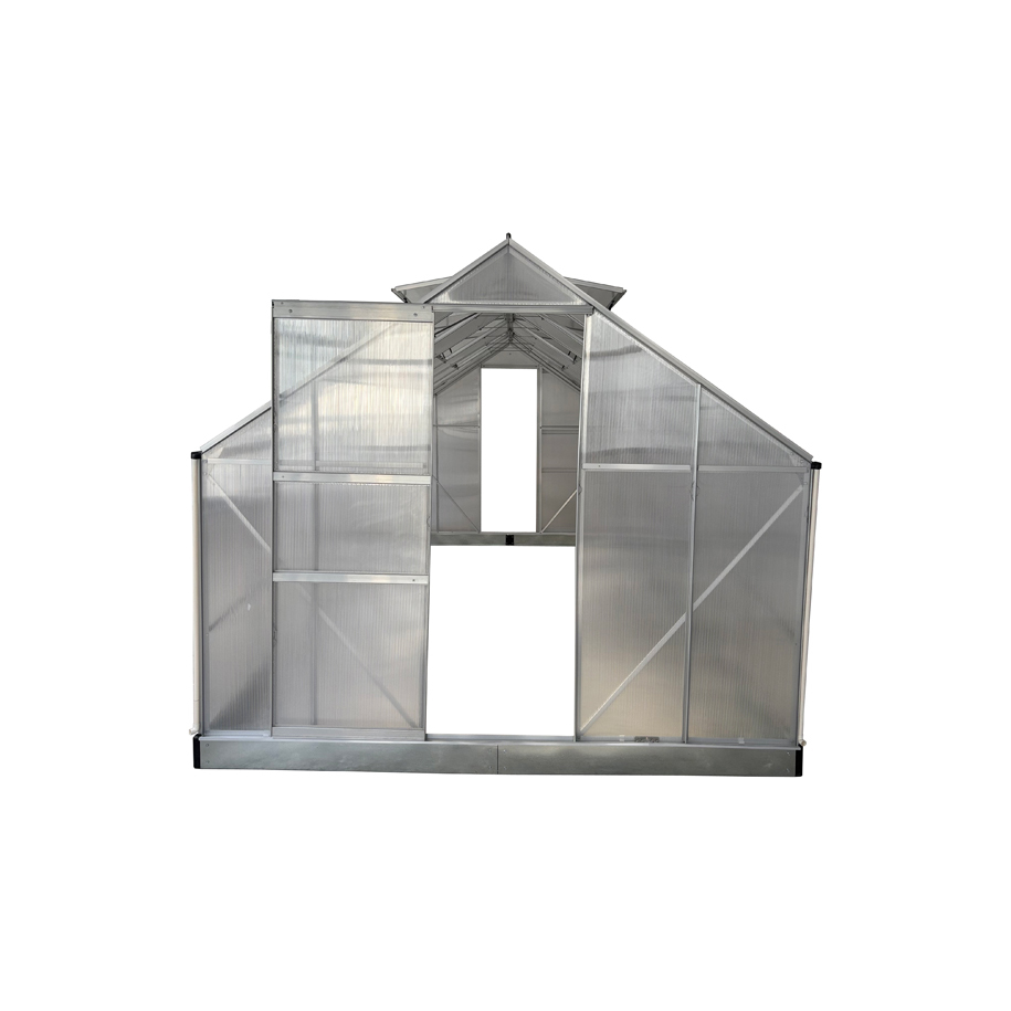 Polycarbonate glazing that lets light in and holds warmth