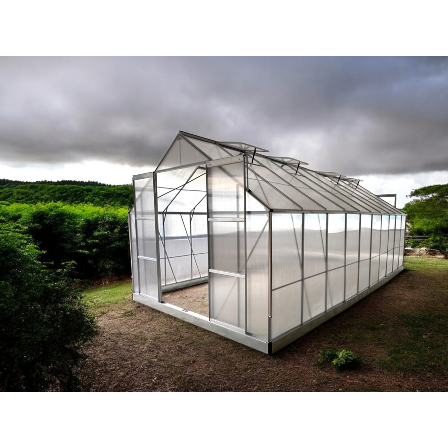 Оранжерия GARDEN KINGS 600x307x205 см, поликарбонат и алуминий