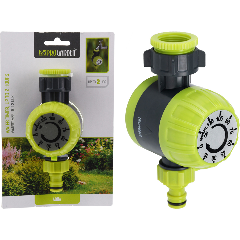 PROGARDEN C24000050 Mechanical Water Timer, 120 min