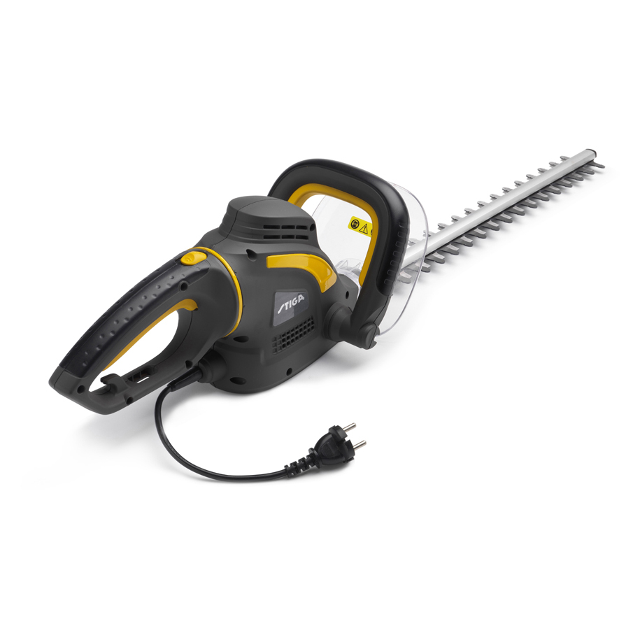 STIGA HT 105c Electric Hedge Trimmer, 500 W, 60 cm Blade