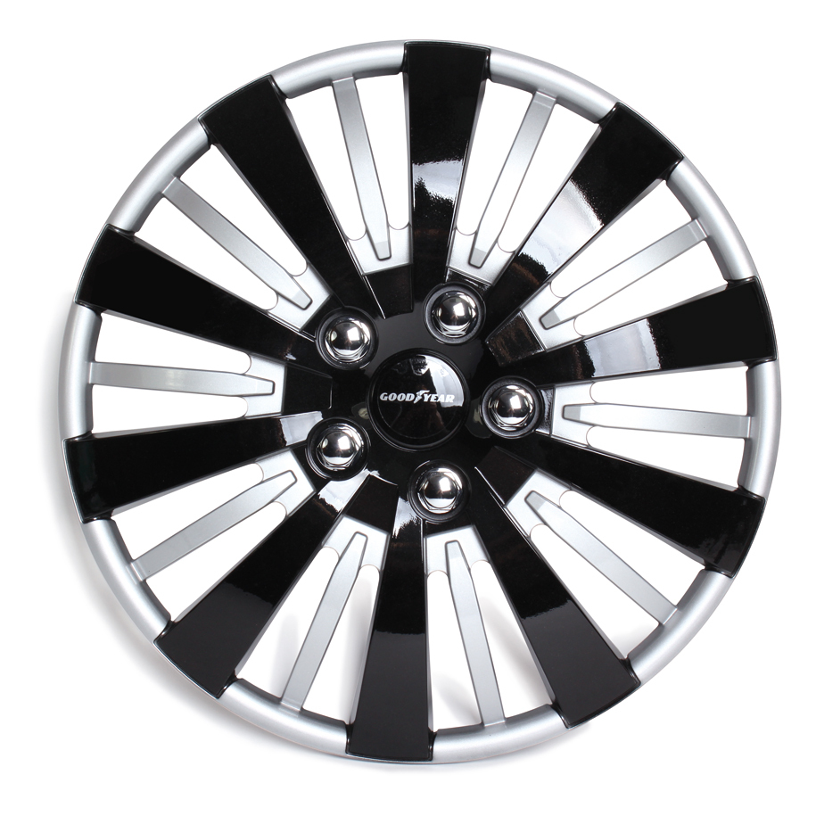 GOODYEAR 14" Wheel Covers — Set of 4 for Steel Rims