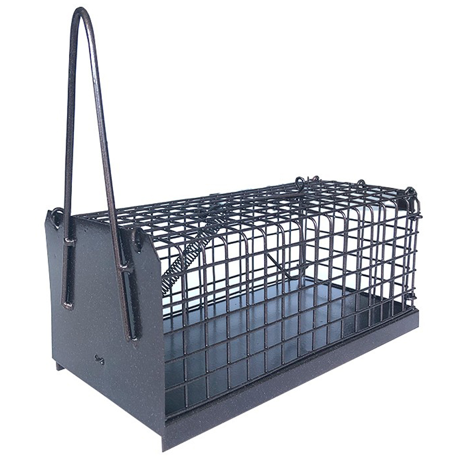 BROS Live Catch Mouse & Rat Trap, Metal, 29x12x12 cm