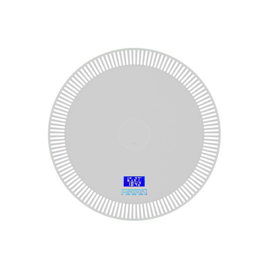 LED огледало за баня с Bluetooth SYNCHRO 63430, 60x60 см
