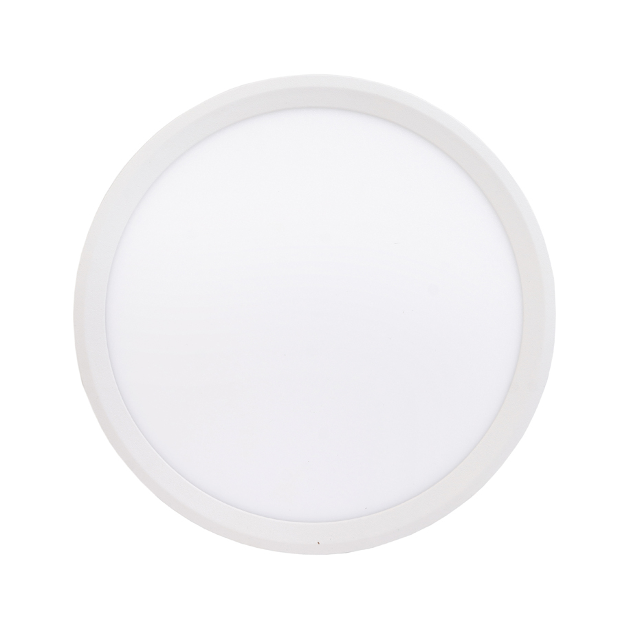 LED плафон LIGHTEX SLENG 18W бял, 1850 lm, 3000K/4000K/6500K, Ø230 mm