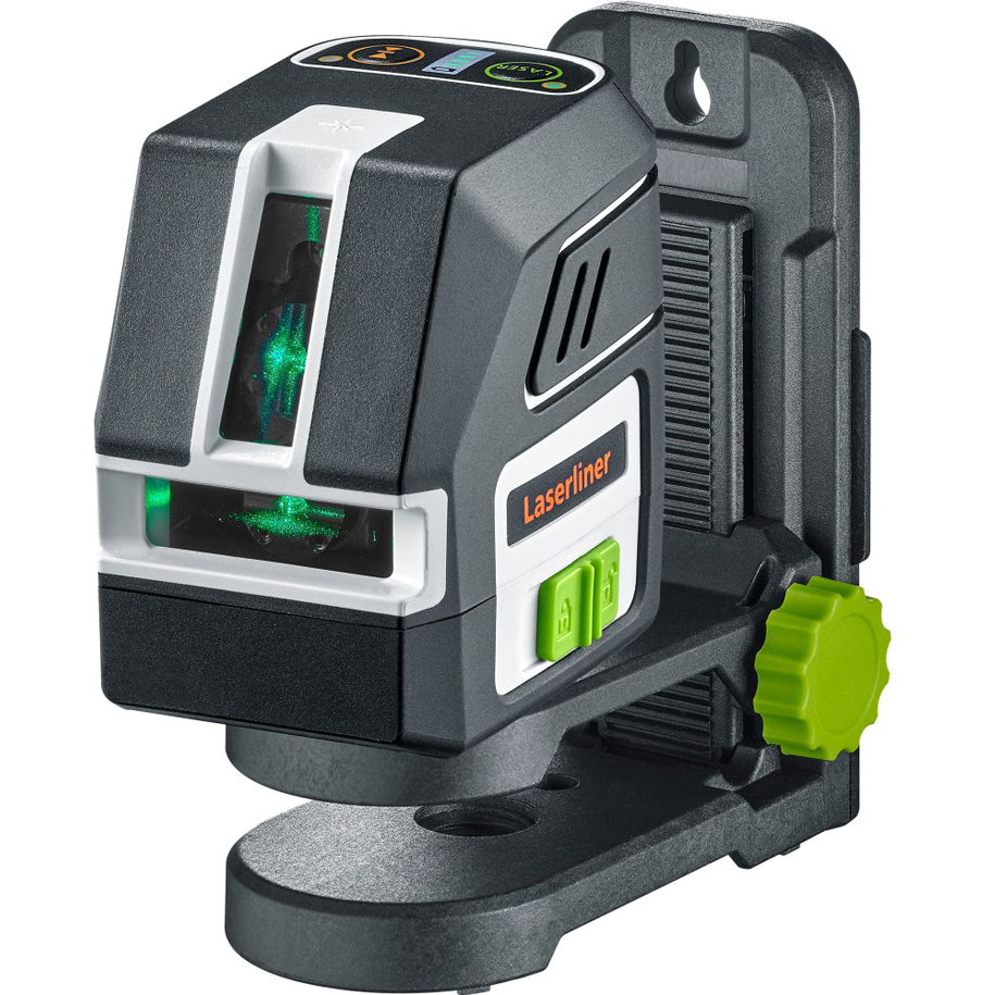 Лазерен нивелир Laserliner PocketCross-Laser 2G, зелен лазер, самонивелиращ, с чанта