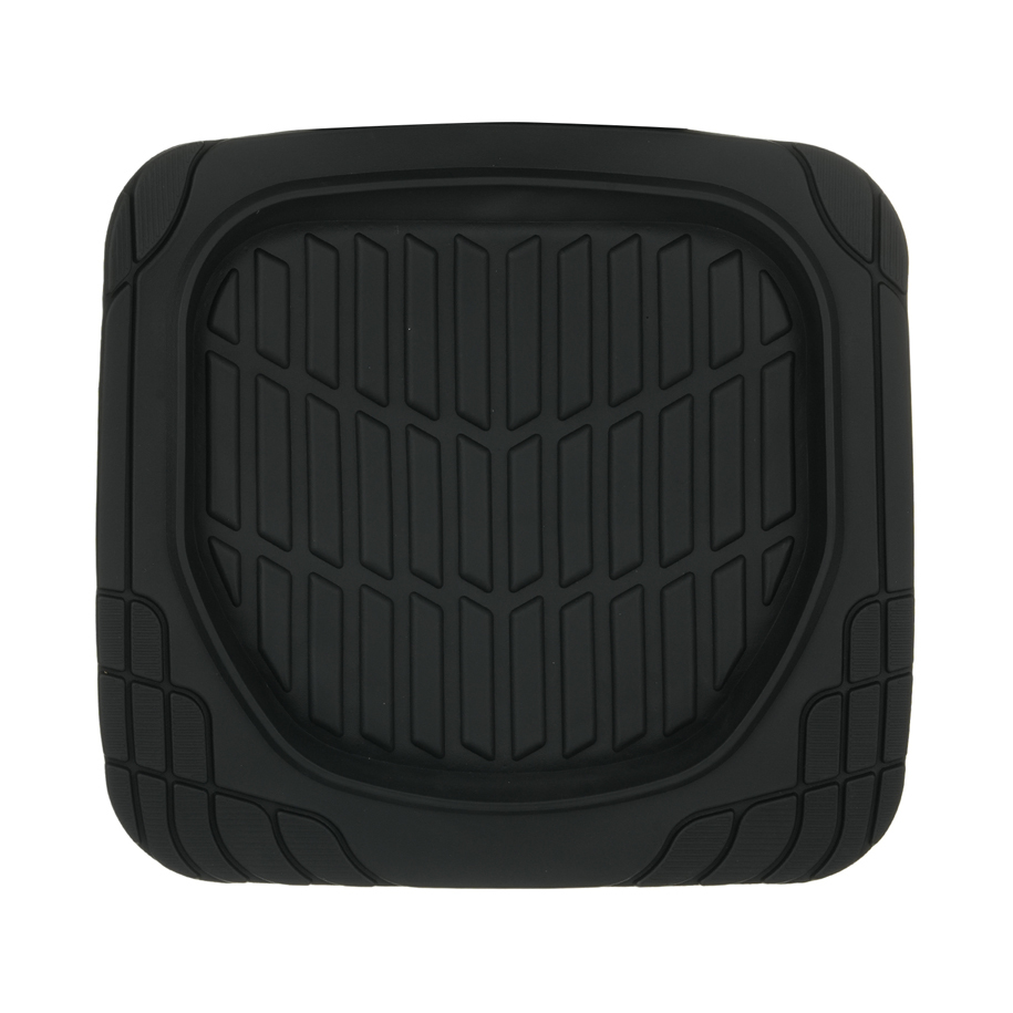 Rubber that cleans up with a hose