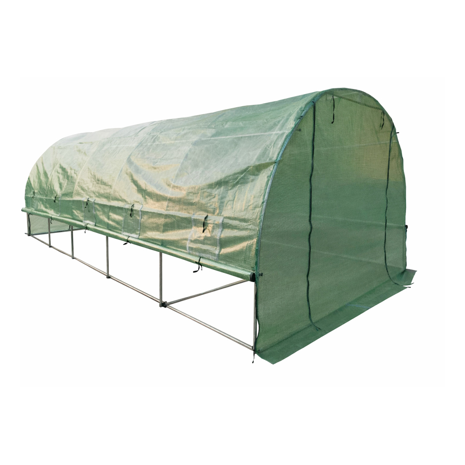 Оранжерия GARDEN KINGS 414101, 550x300x200 cm, стоманена конструкция и полиетиленово покритие