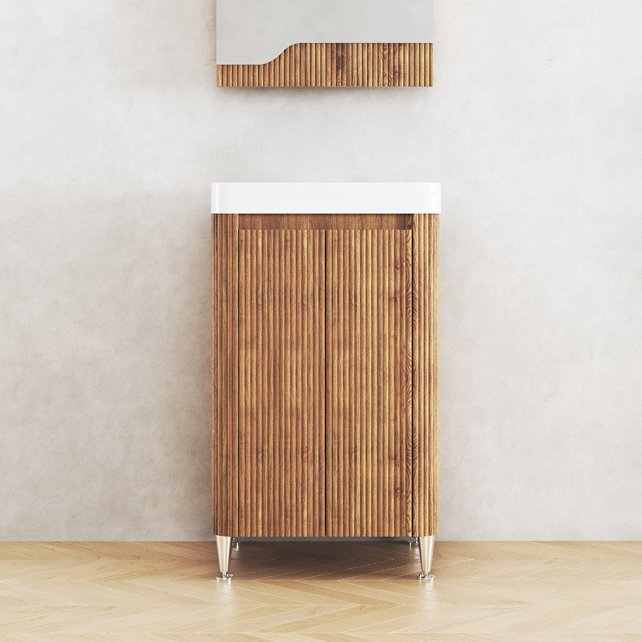 49 cm wide for narrow bathrooms