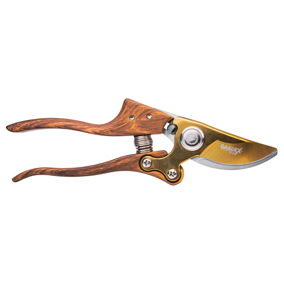 GARDEX ZENSHI GX Bypass Pruning Shears, 215 mm