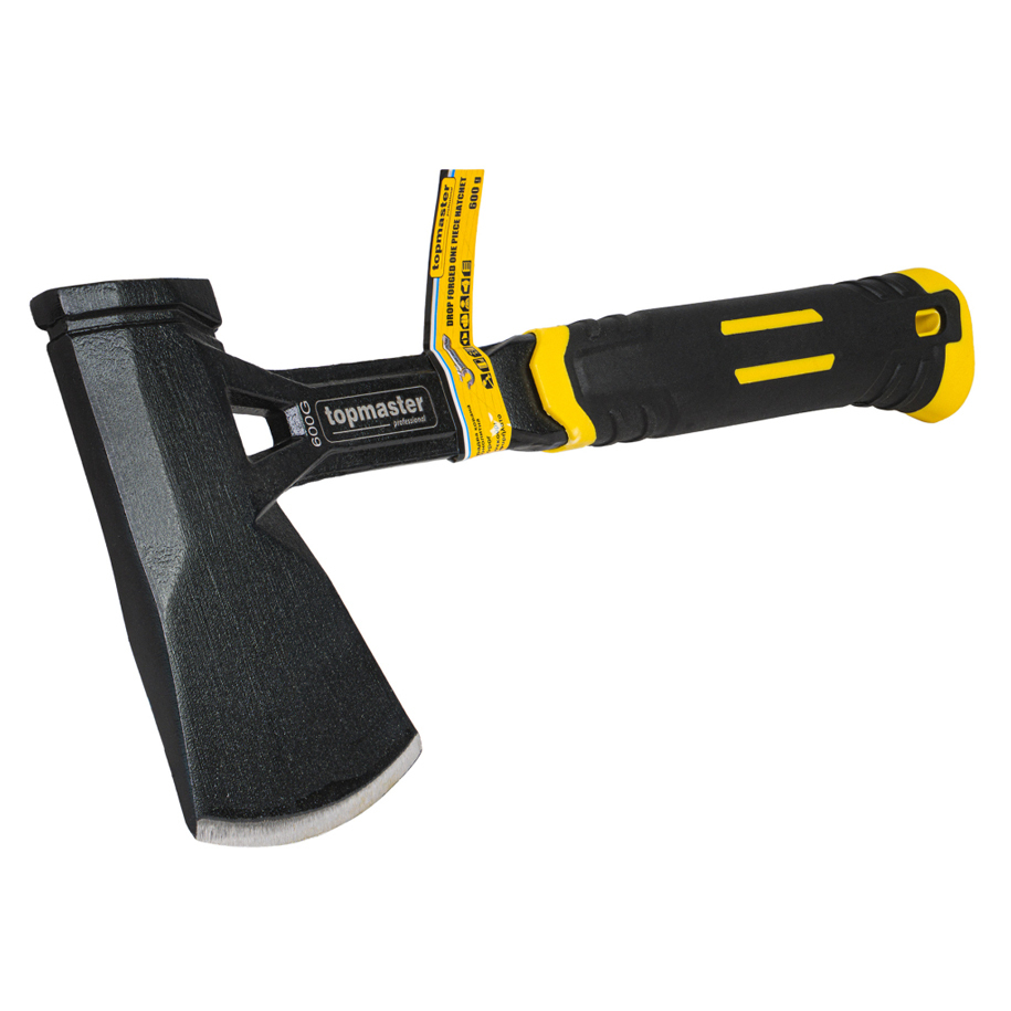 TOPMASTER TMP Forged One-Piece Axe, 600 g Head, 360 mm