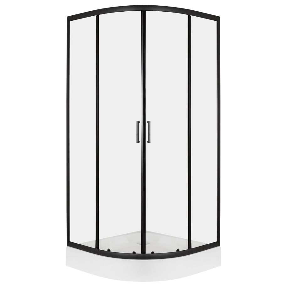 FORMINA BANYO PARMA 90x90 Shower Enclosure, Matt Black