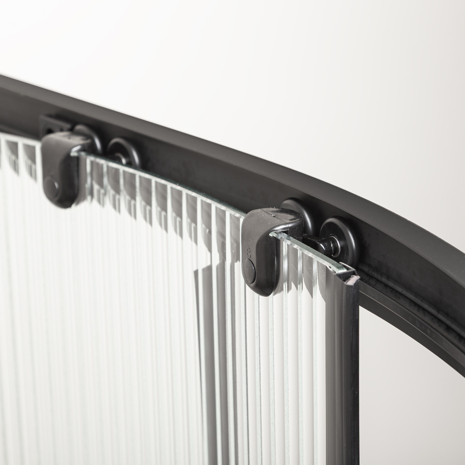 Matt black finish for contemporary bathrooms
