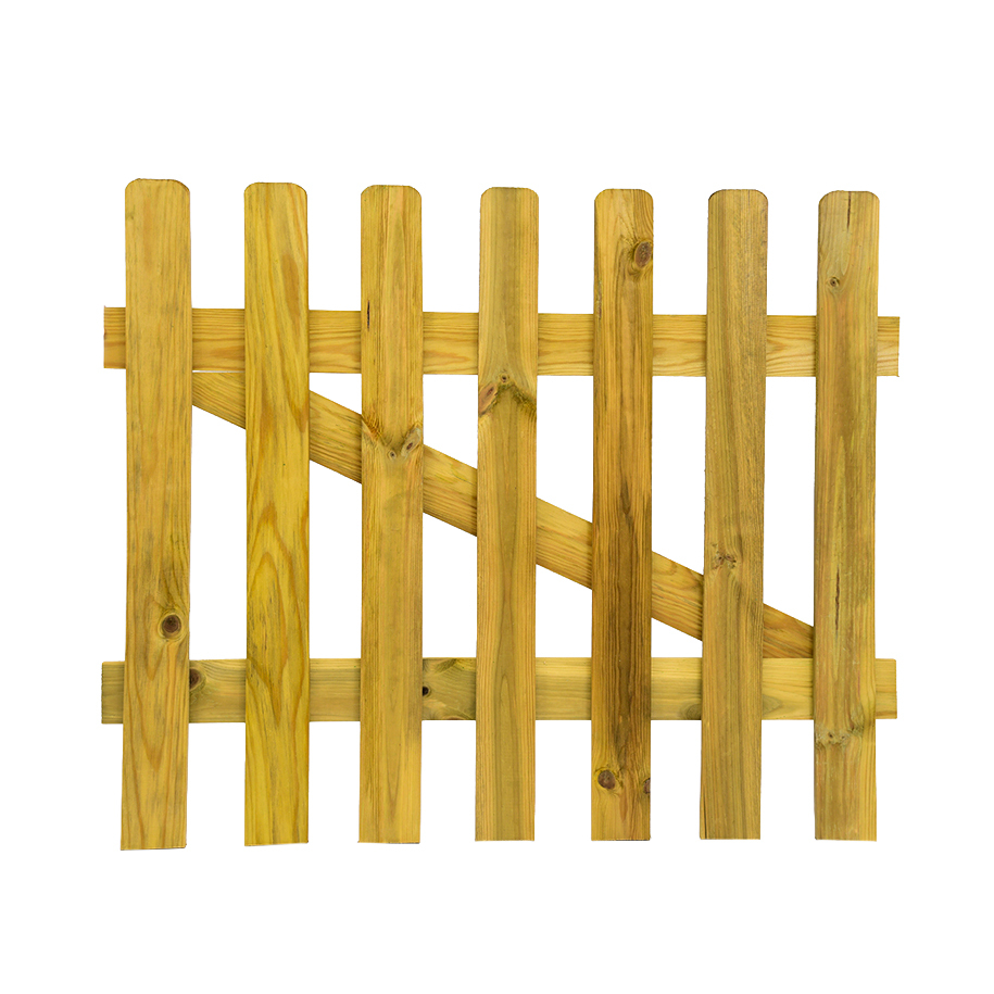 ENTA 60574563 Wooden Garden Gate, 90x80 cm