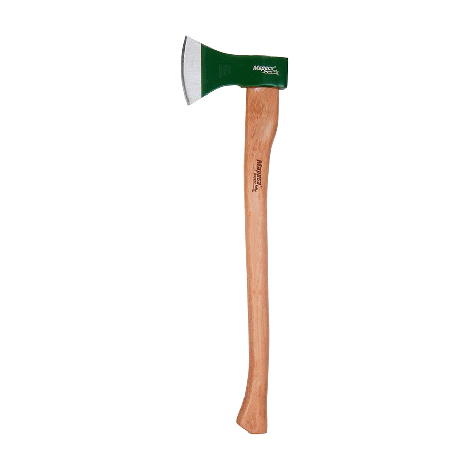 Wedge-shaped head that splits the log apart