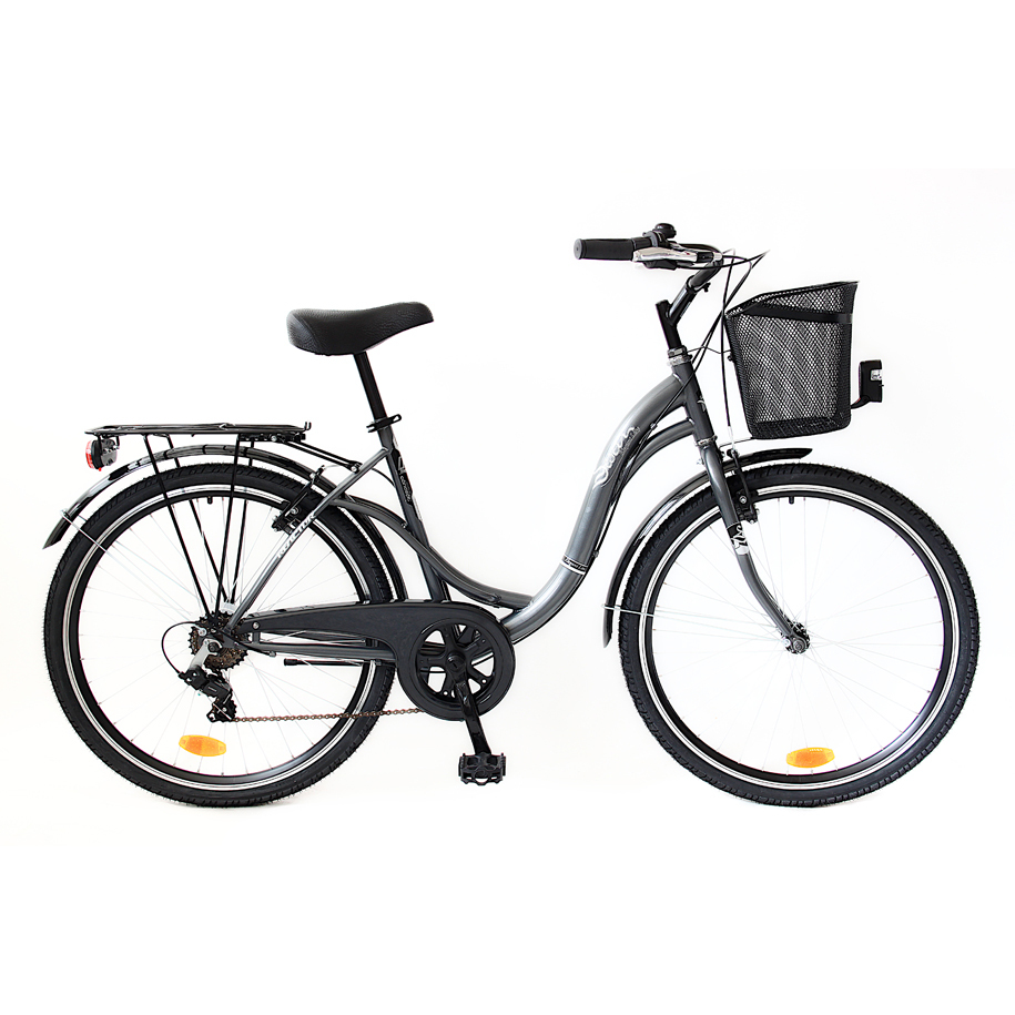 REACTOR SWAN 26" City Bike, 6 Speeds, Steel Frame