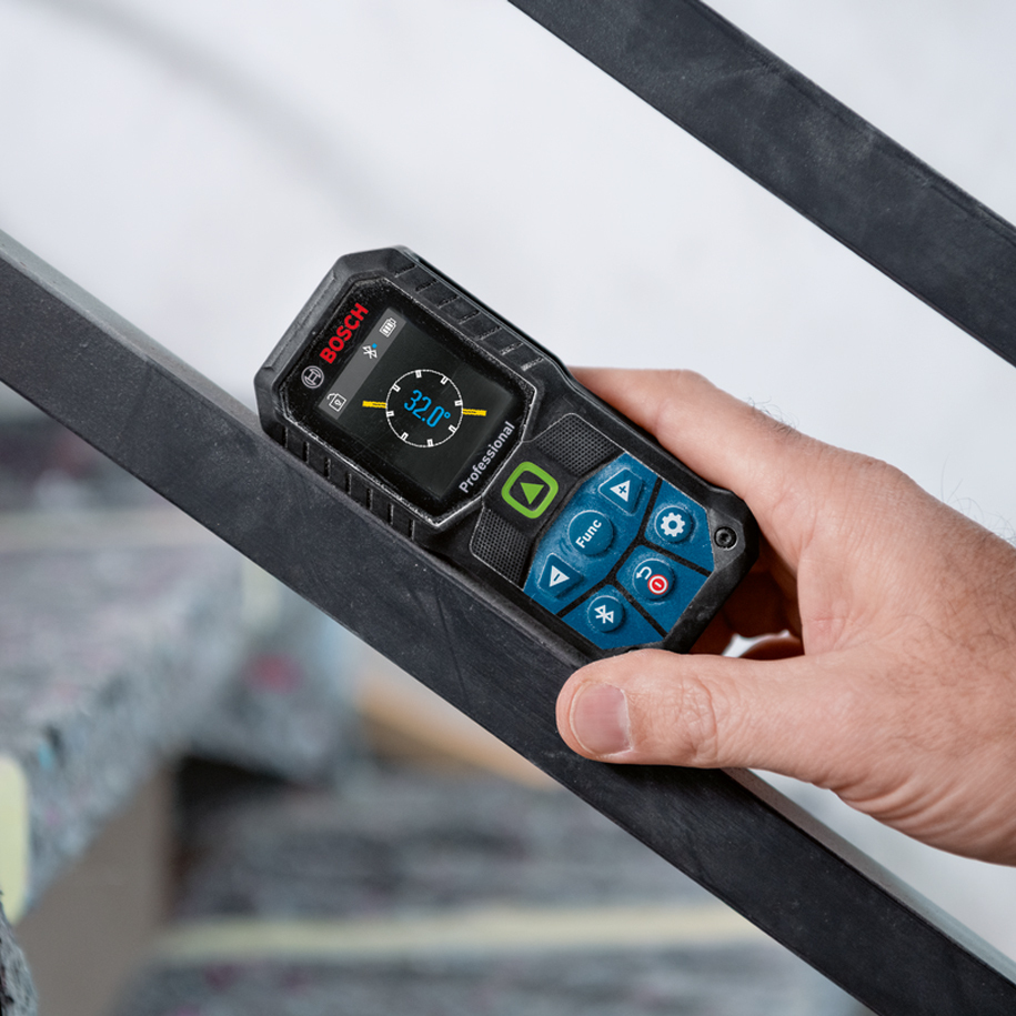 Bluetooth и Bosch MeasureOn за документиране на място