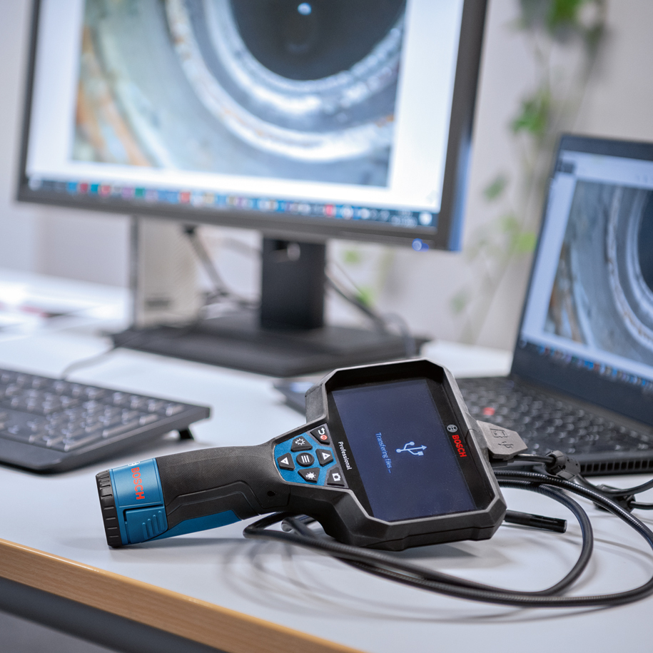 Photo and video documentation, USB-C transfer