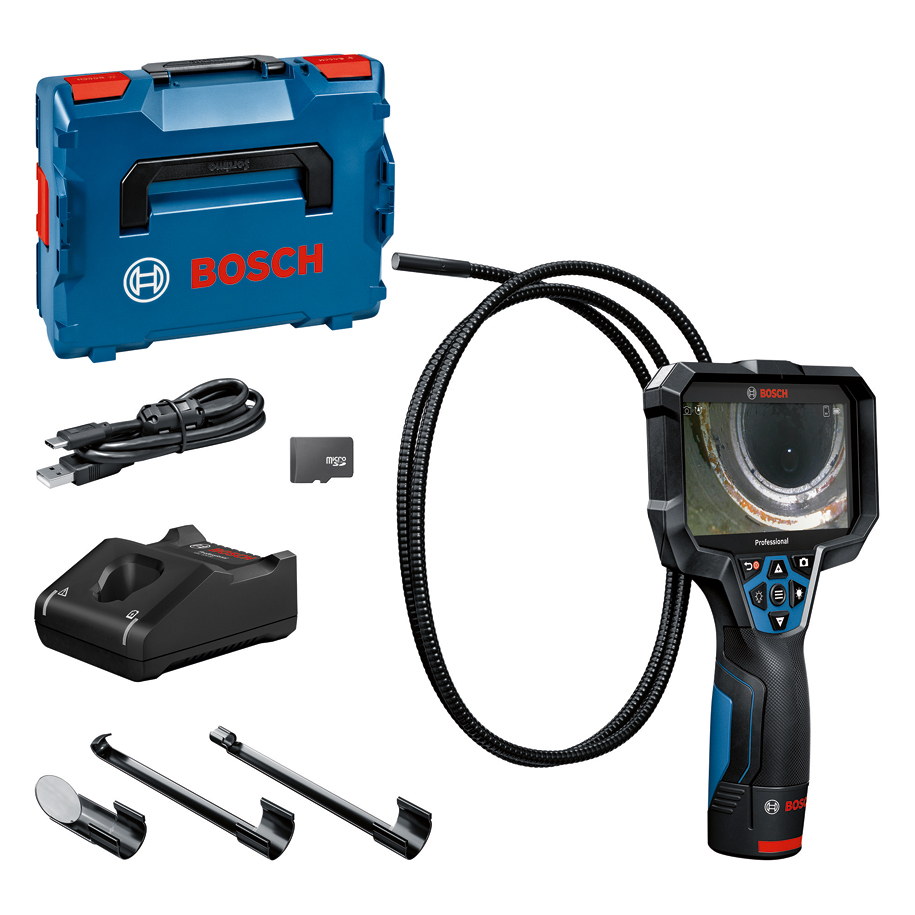 Bosch Professional GIC 12V-5-27 C Inspection Camera, 5" Display, 150 cm Cable