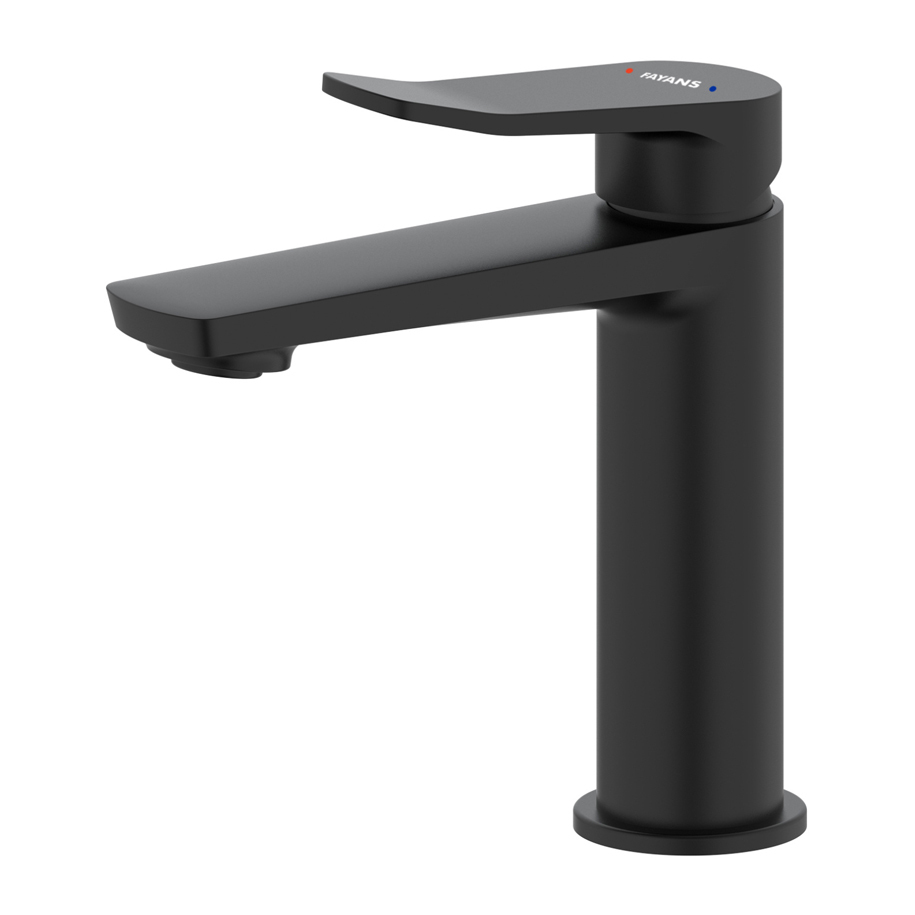 Смесител за умивалник FAYANS HAPPYSMART-N WQ3W15500160003, черен мат