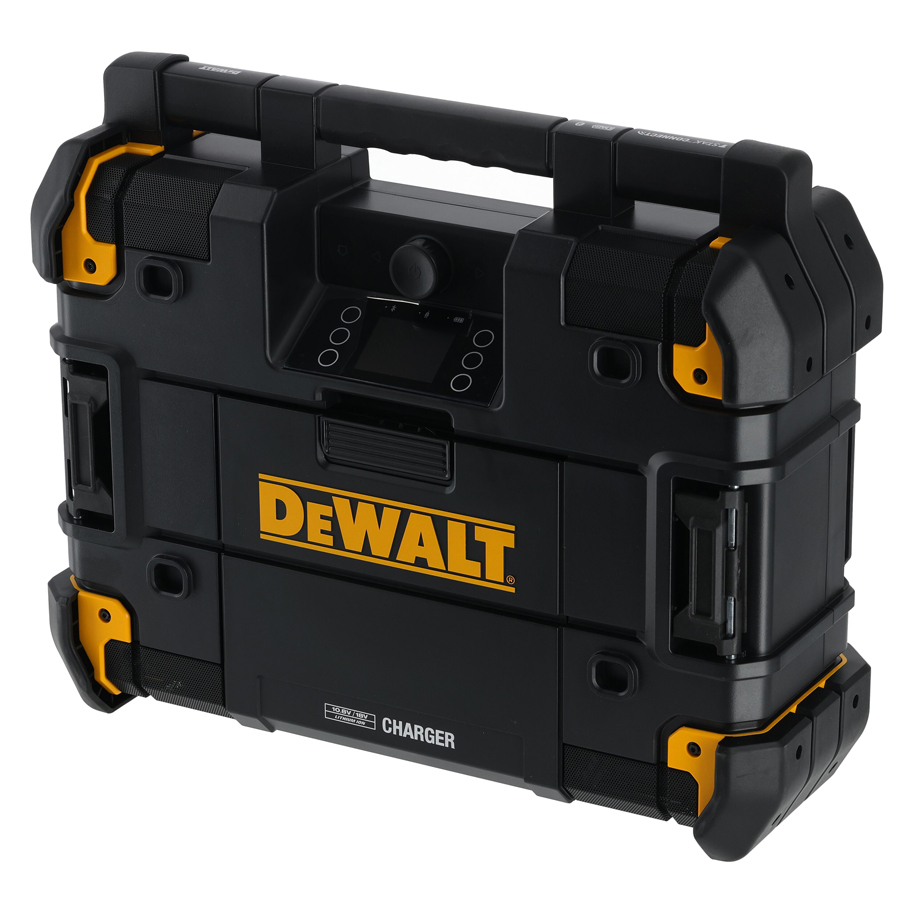 Акумулаторно радио DeWALT DWST1-81078-QW TSTAK Connect с вградено зарядно, DAB+/FM и Bluetooth