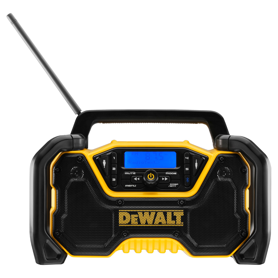 Акумулаторно радио DEWALT DCR029-QW, 12V/18V XR и FLEXVOLT, DAB+/FM и Bluetooth