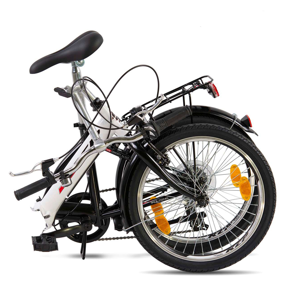 Folding frame for compact storage