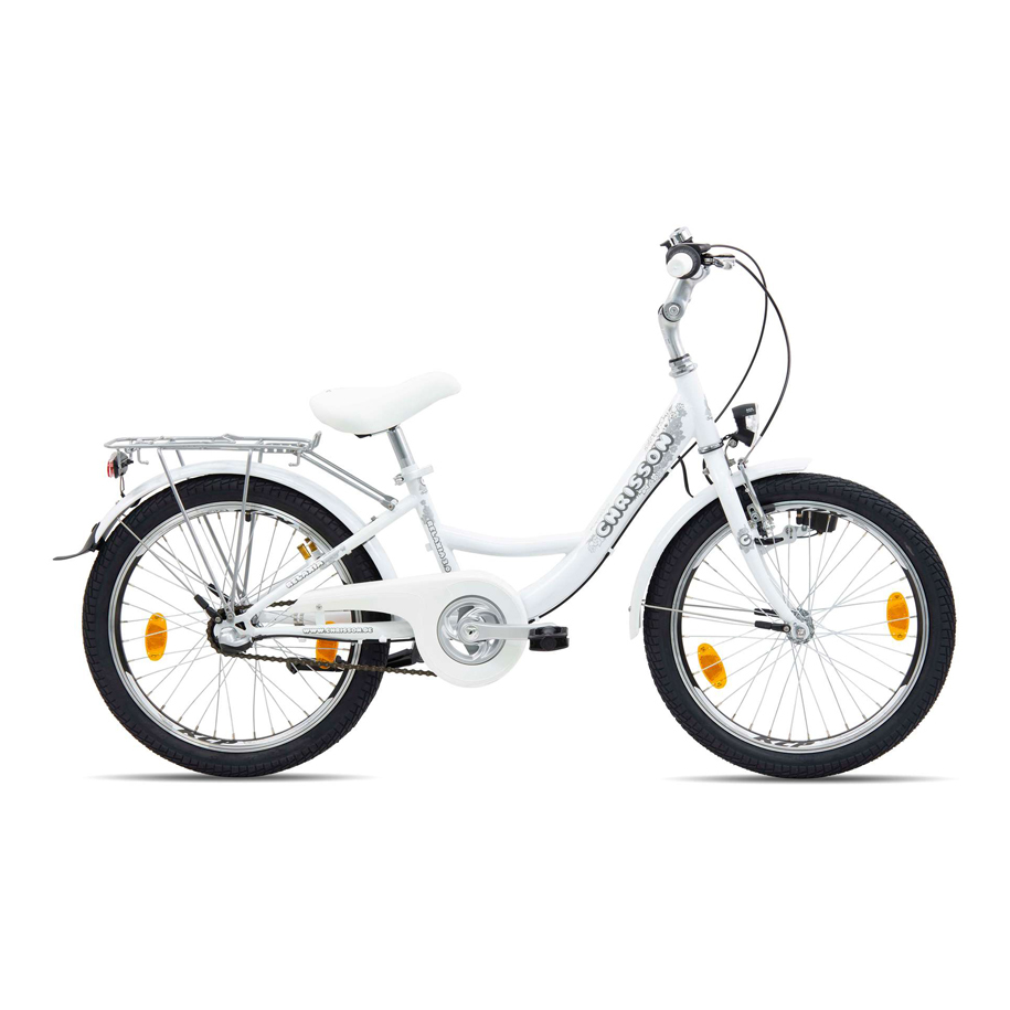 Велосипед CHRISSON RELAXA 3.0 WHITE 20" — 3 скорости Shimano Nexus, алуминиева рама