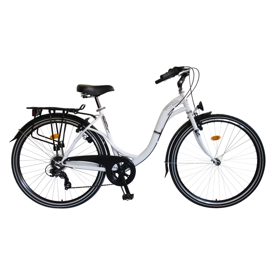 REACTOR SWAN 28" City Bike, 6 Speeds, Steel Frame