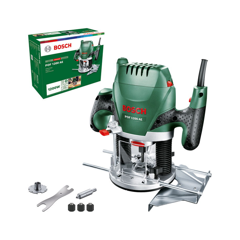 1200 W motor for solid wood and boards
