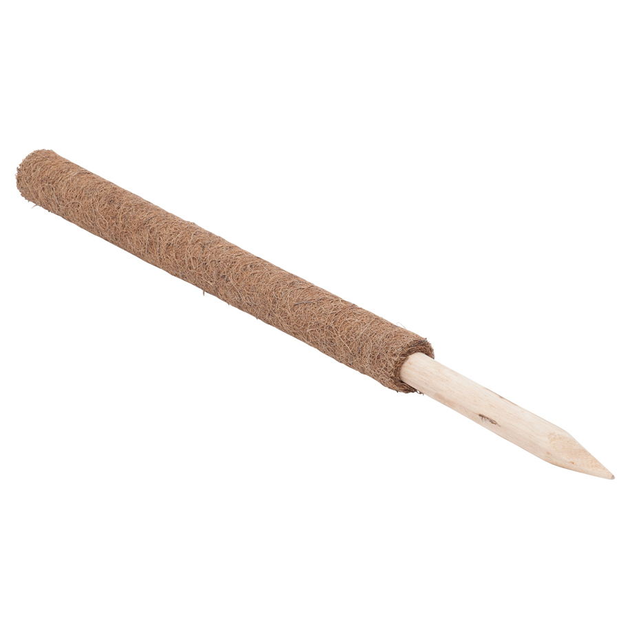 WINDHAGER Coconut Plant Stake for Climbing Plants, 80 cm, Ø 4.5 cm