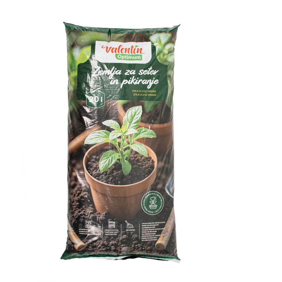 VALENTIN Repotting Substrate 20 L – Universal Potting Soil for Indoor and Balcony Plants