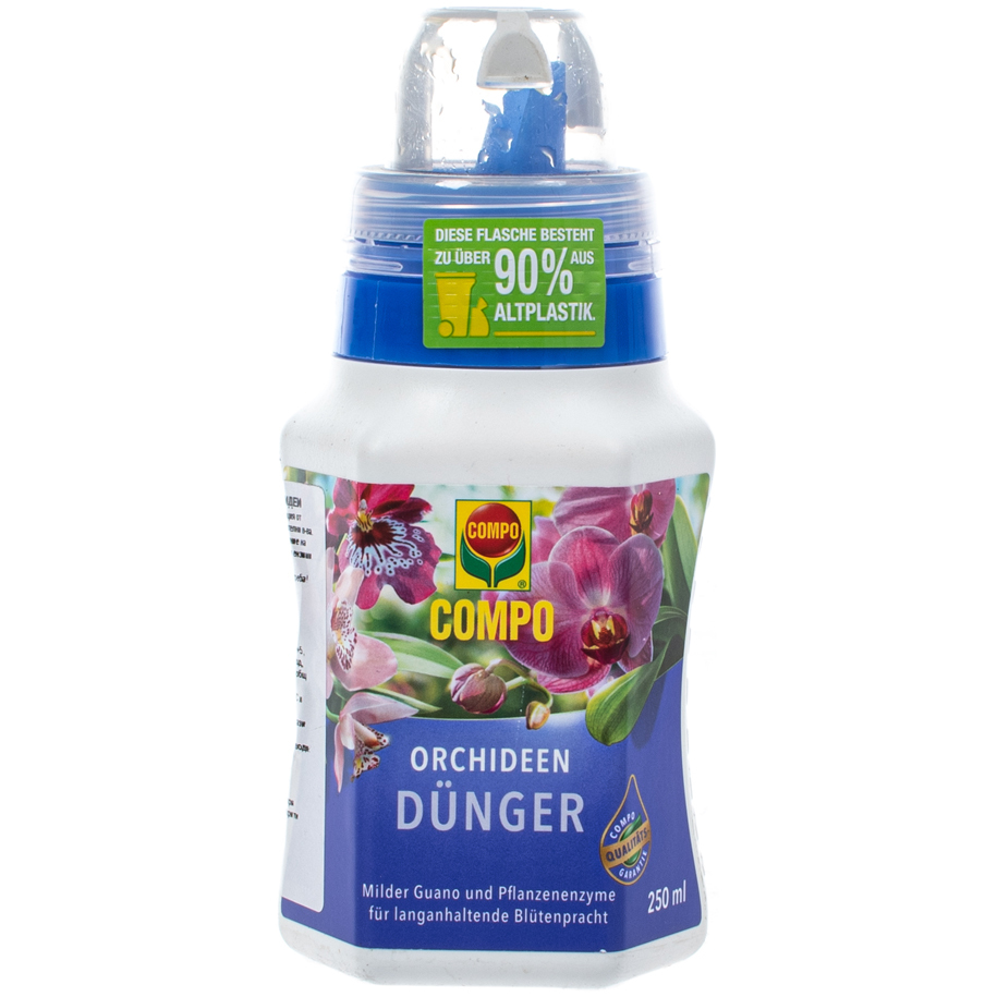 NPK 3+4+5 ratio tailored to orchids