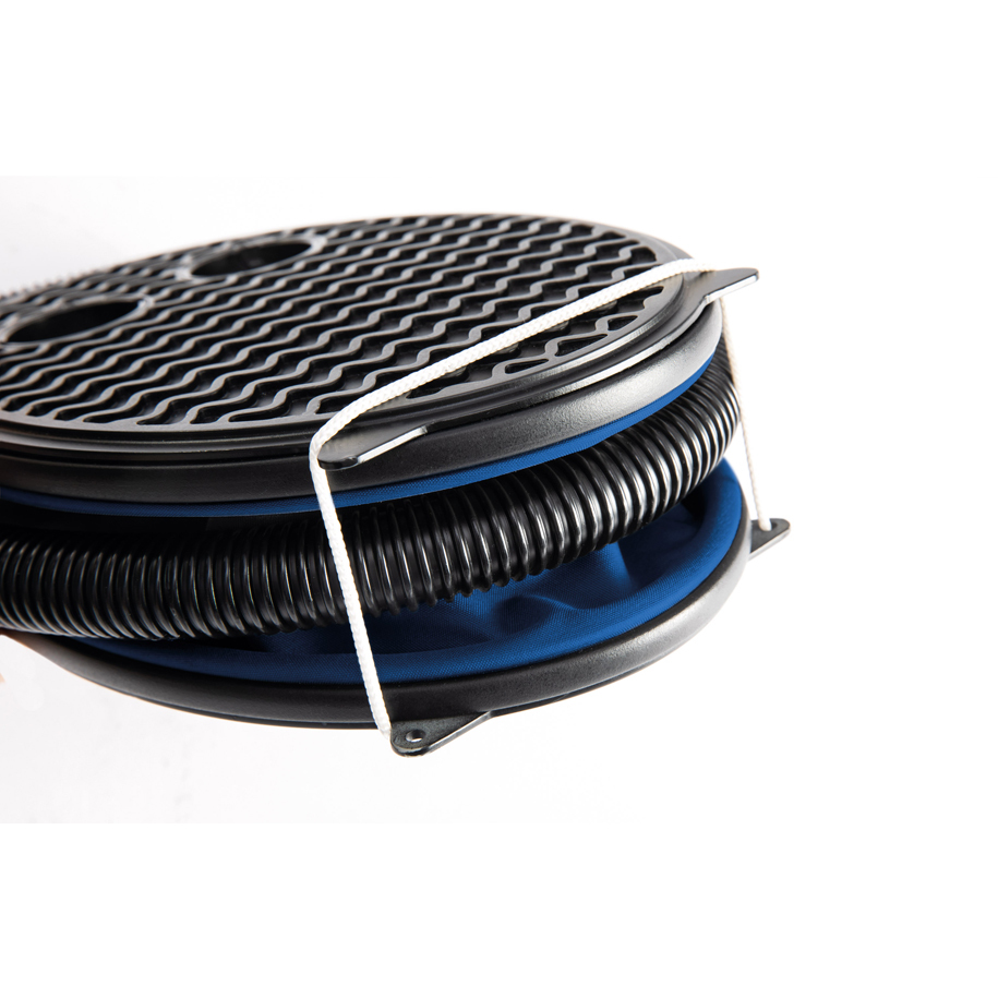29 cm bellows moves more air per stroke
