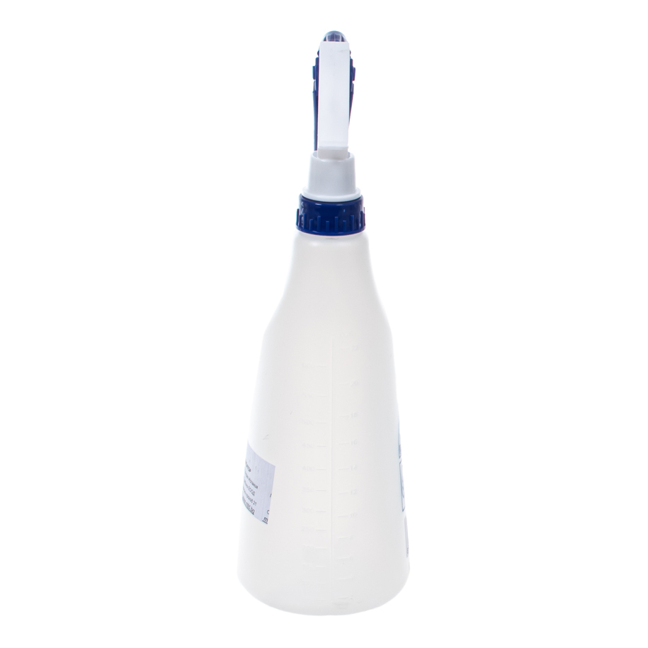105 g weight for extended one-handed spraying