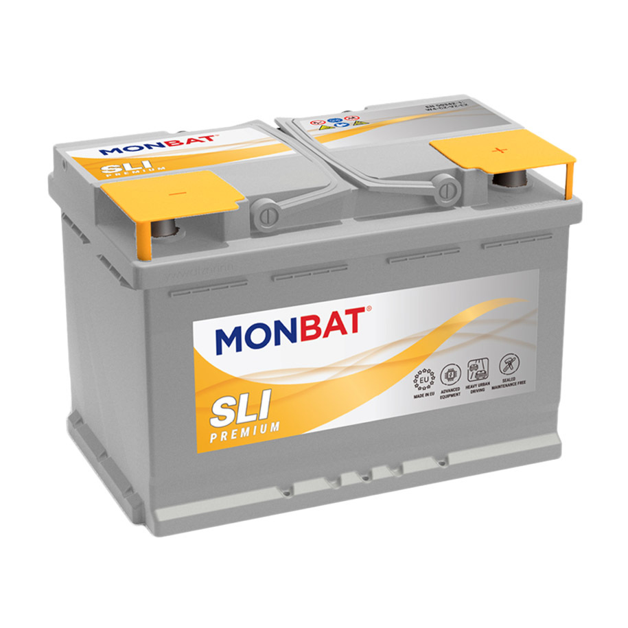 Акумулатор MONBAT SLI PREMIUM 74 Ah / 12 V, пусков ток 680 A