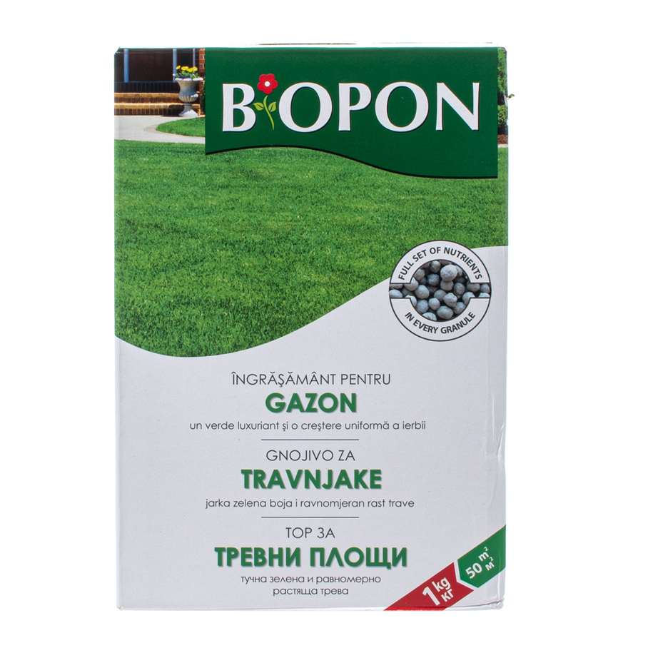 BIOPON Solid Lawn Fertilizer 1 kg – Universal