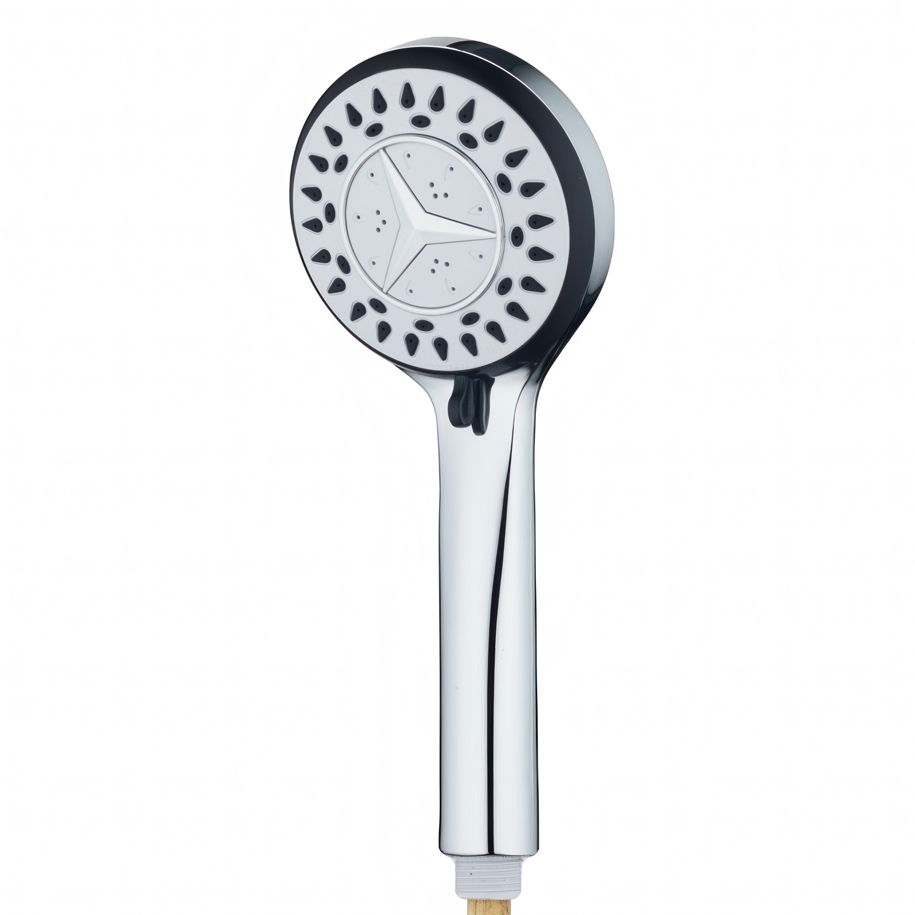 Inter Ceramic ICH7129 Hand Shower – 3 Spray Functions, Chrome, Ø90 mm
