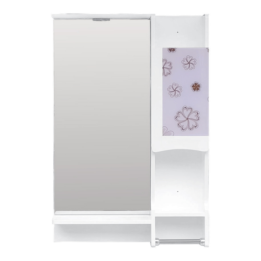 SYNCHRO S56 Bathroom Mirror Cabinet, 60x90 cm, PVC