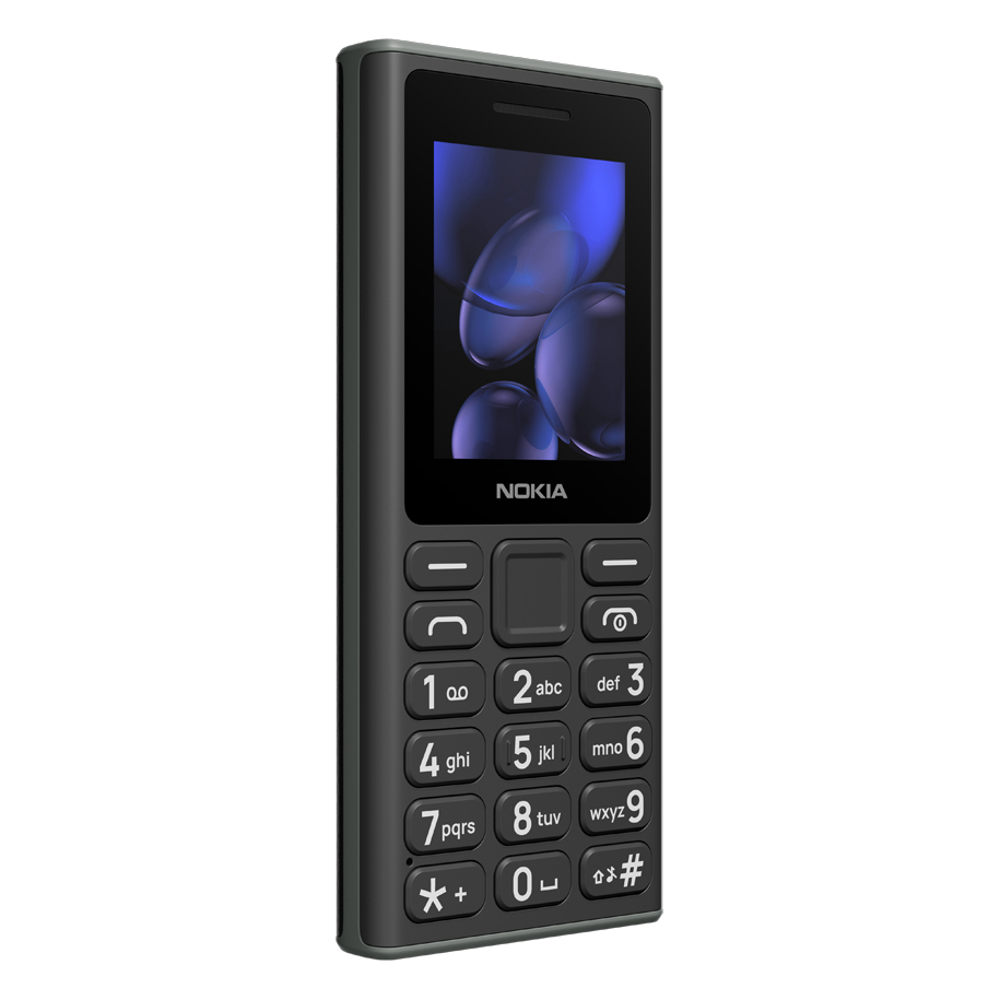 NOKIA 105 (2024) Mobile Phone, 2.00" Display, Dual SIM, 1000 mAh, Black