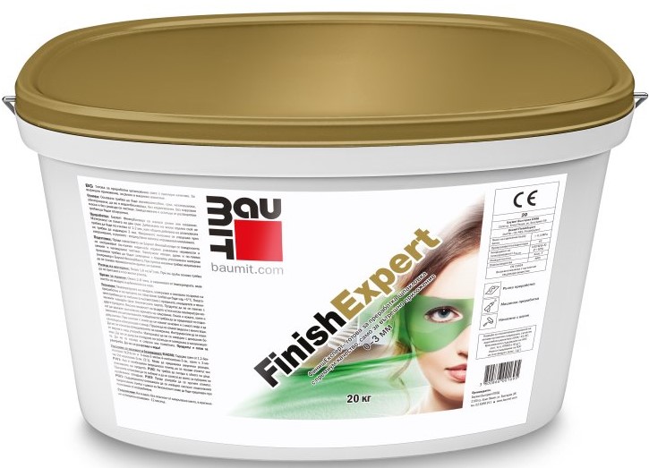 Hand or machine application on walls and ceilings