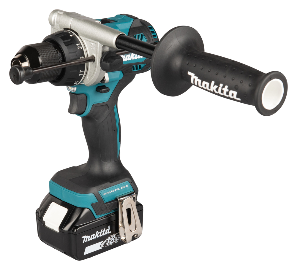Hammer action for drilling in masonry and concrete
